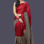 Multi-Color Mercerized Cotton Saree