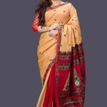 Multi-Color Mercerized Cotton Saree