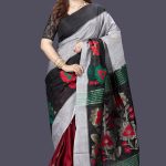 Multi-Color Mercerized Cotton Saree